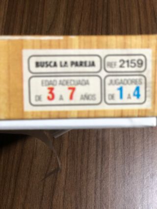 Puzzle madera Busca la Pareja Educa sin usar