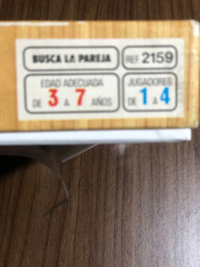 Puzzle madera Busca la Pareja Educa sin usar