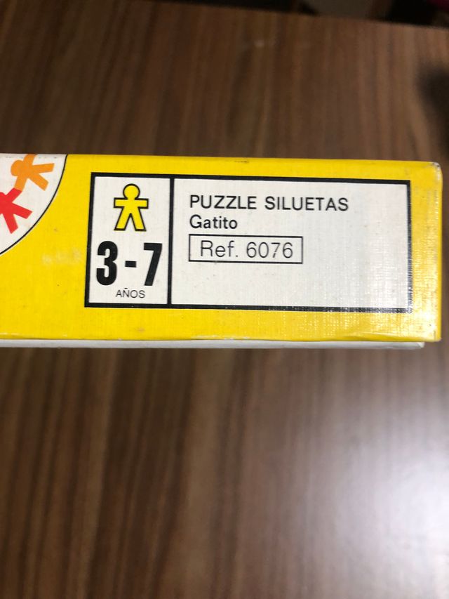 Puzzle siluetas Educa 79 sin usar
