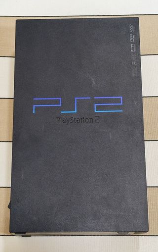 PS2 Play Station 2 con cables, mando y tarjeta .