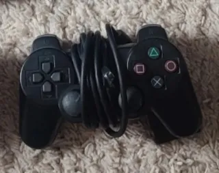 PS2 Play Station 2 con cables, mando y tarjeta .