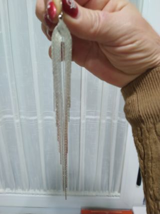 Pendiente de plata