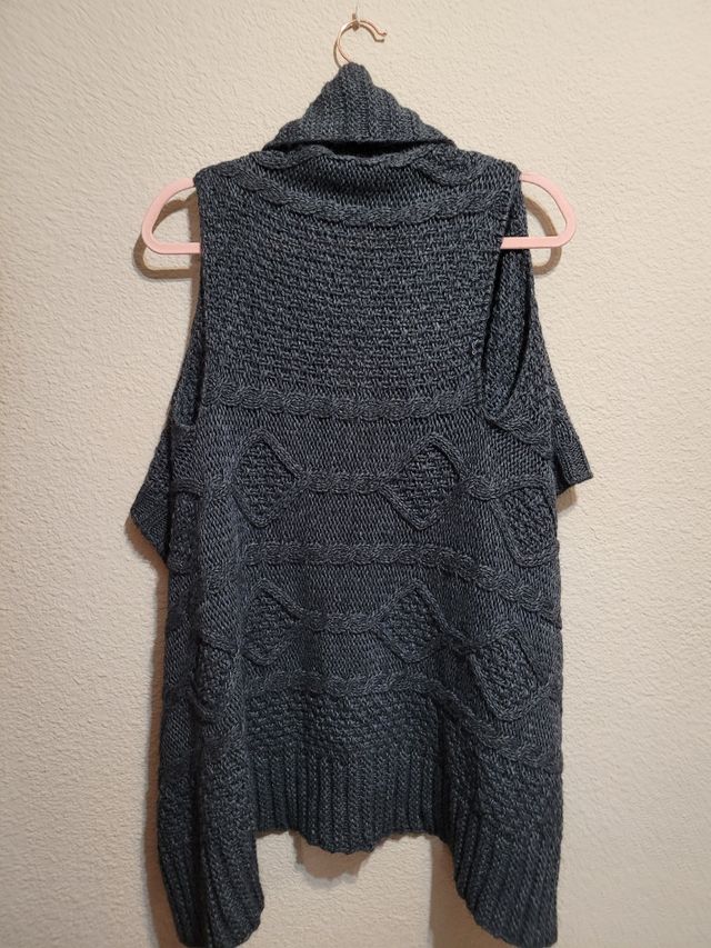 Chaleco de lana gris de Koralline