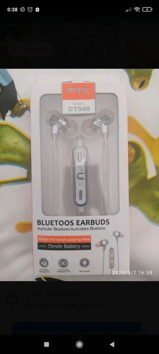 Auriculares bluetooth