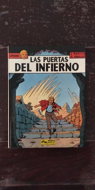 cómic Lefranc. Las puertas del infierno.