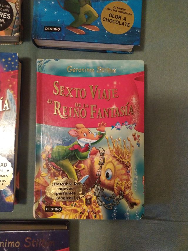 libros geronimo stilton buen estado
