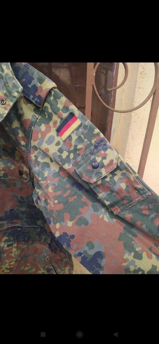 parka camuflaje airsoft s-m unisex