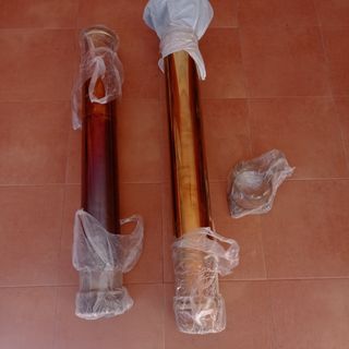 Campana metálica para barbacoa
