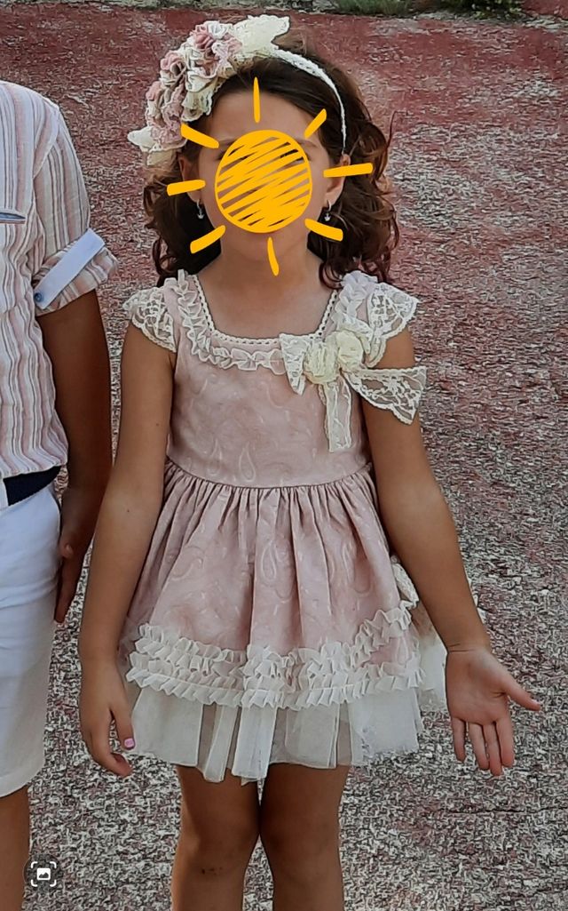 Precioso vestido 4 años ceremonias eventos...