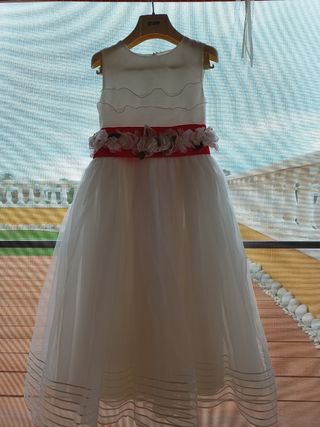 Vestido comunión niña.
