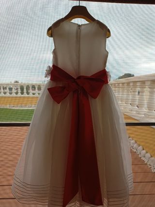 Vestido comunión niña.
