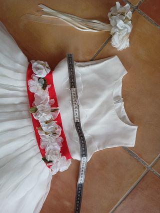 Vestido comunión niña.