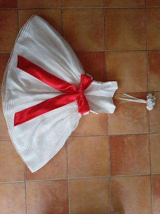 Vestido comunión niña.