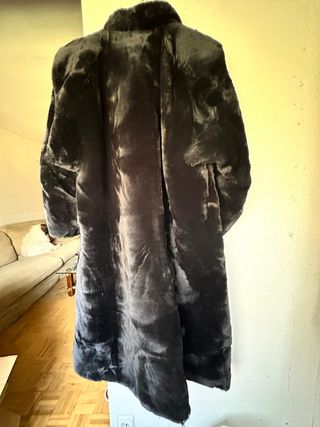 Abrigo de piel Mouton