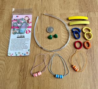 Lote accesorios pelo niña nuevo
