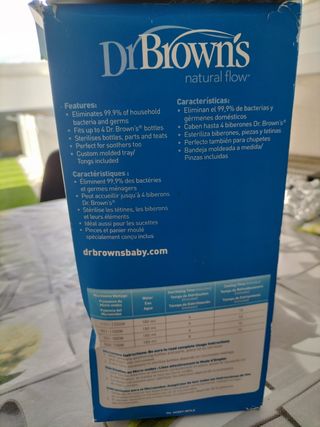 Esterilizador biberones