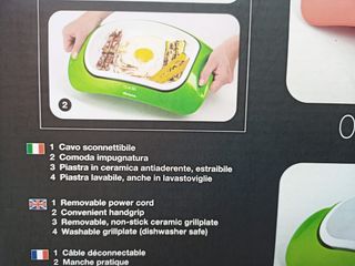 Griglia da Tavola Portatile Ariete Cuokì