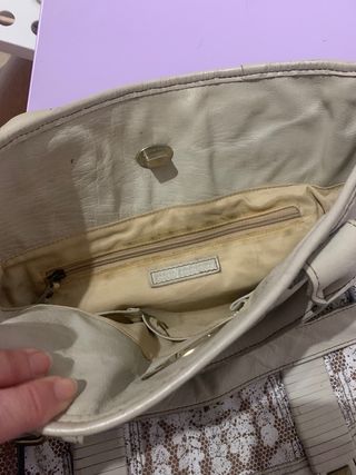 Bolso piel Adolfo Domínguez