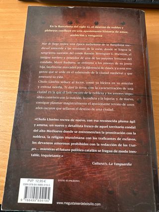Libro: Mar de fuego, de Chufo Lloréns