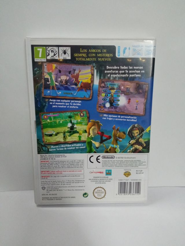 SCOOBY DOO Y EL PANTANO TENEBROSC WII