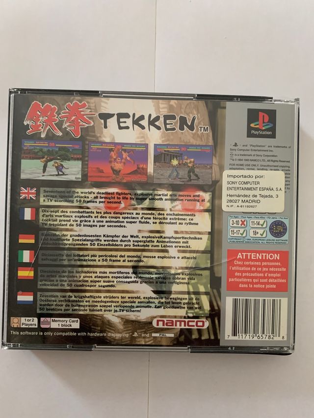 ps1 psx tekken