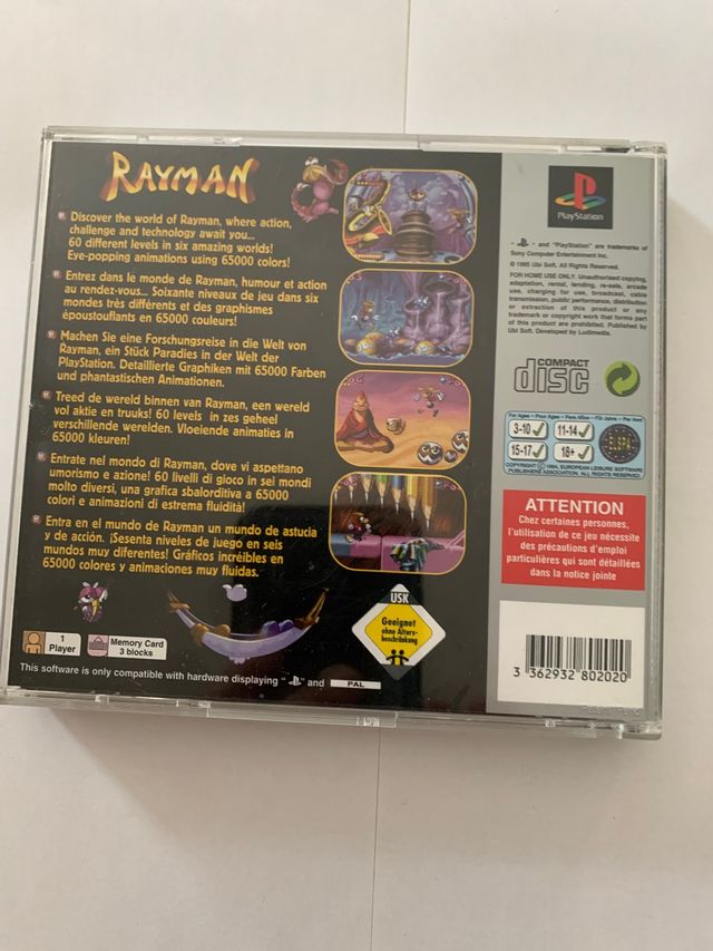 ps1 psx rayman