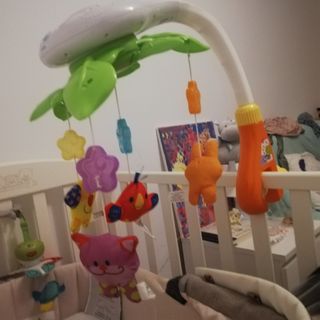 colecho Jané+sábanas opcional: carrusel/ proyector