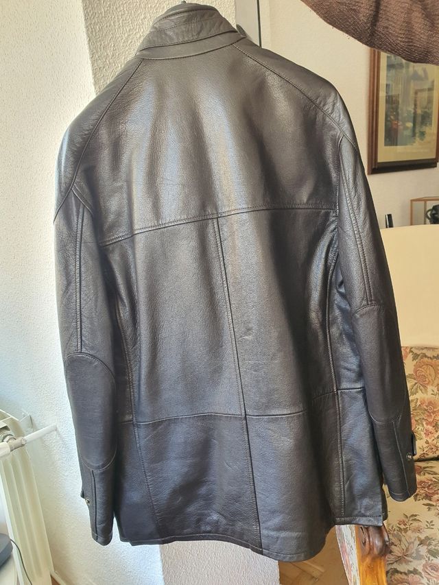 Chaquetón caballero piel caprino talla 48