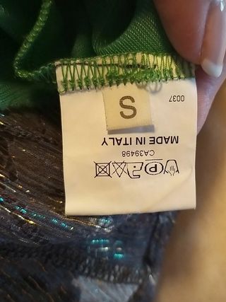 blusa de tirantes talla S