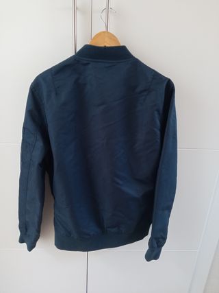 Bomber azul marino 