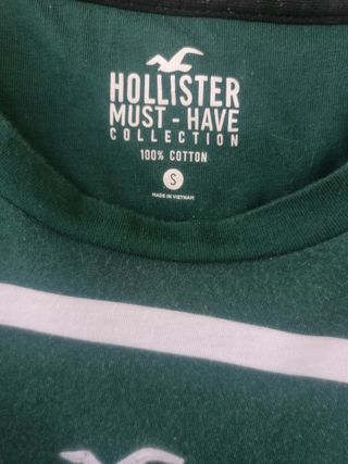 pack 3 camisetas Hollister talla S