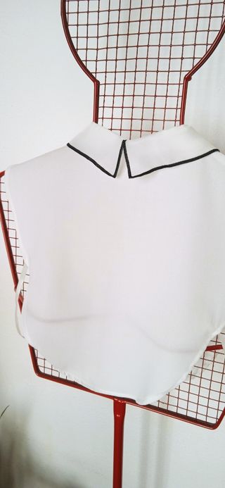 Cuello de camisa Bordado estilo vintage