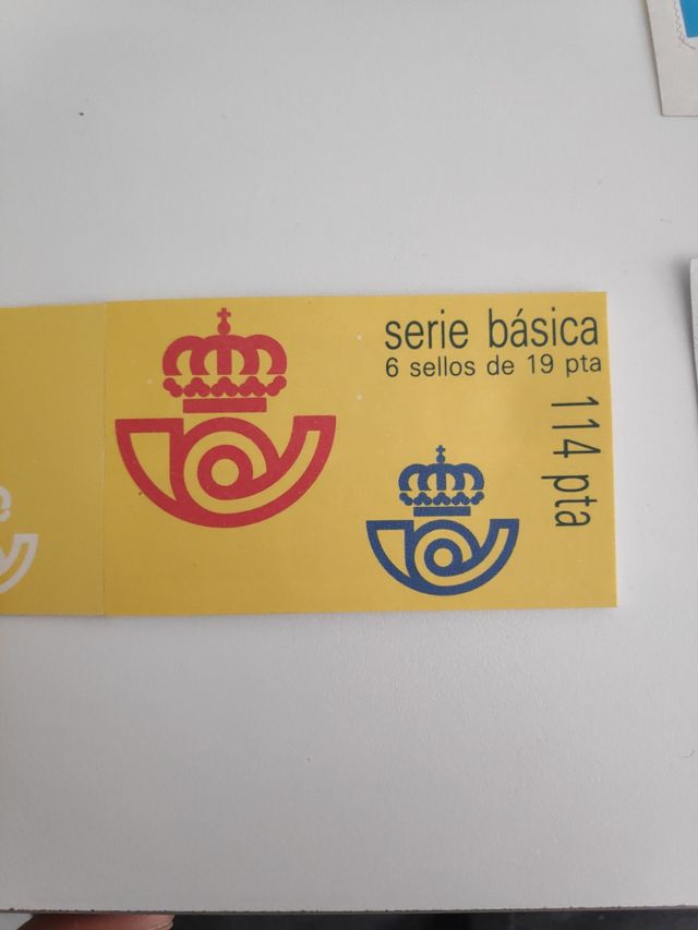 5 Series basicas de sellos 19pta Juan Carlos I