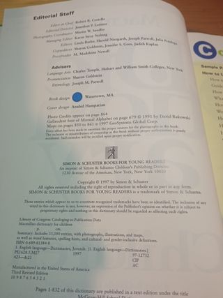 Macmillan dictionary for children