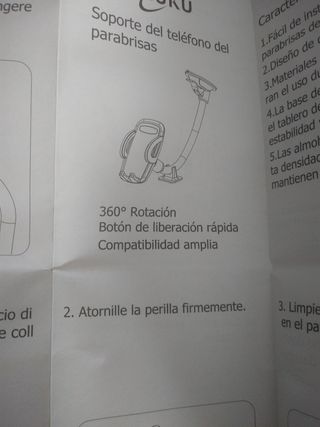 Soporte para movil 360 grados 