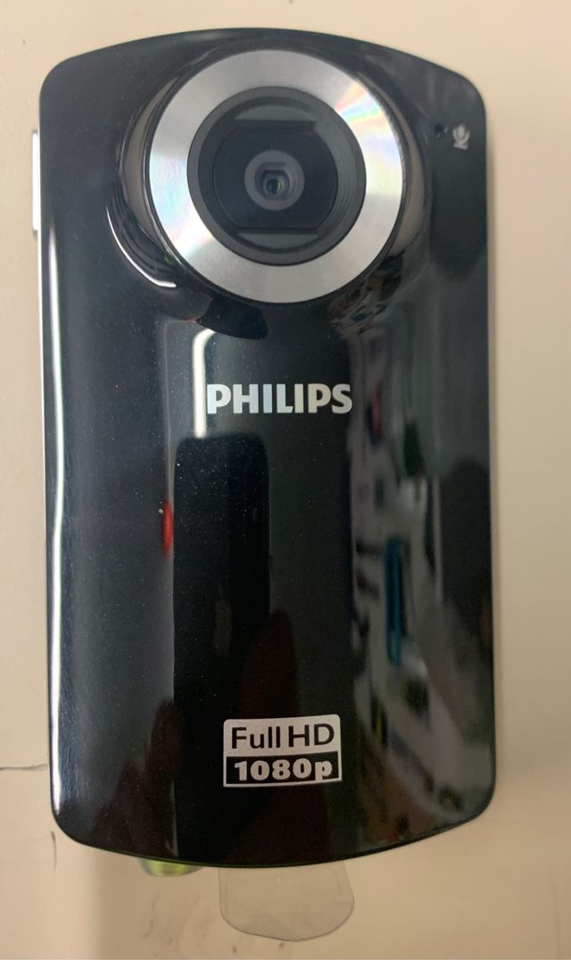 Videocámara de alta definición 1080 Full HD.