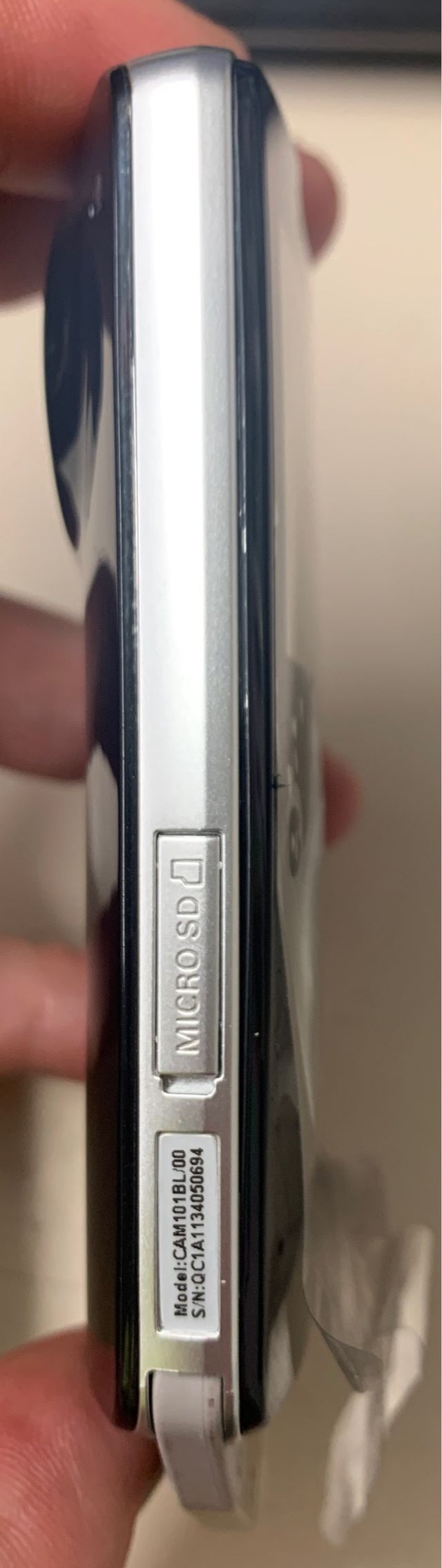 Videocámara de alta definición 1080 Full HD.