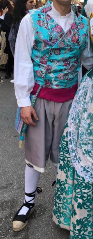 TRAJE FALLERO SARAGÜELL 