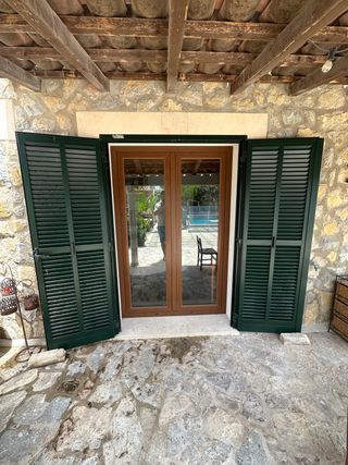 4 persianas aluminio