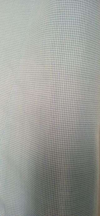 Camisa vintage cuadro Vichy azul bebé 
