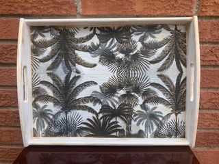 BANDEJA DE MADERA DECORADA DISPONIBLE!!