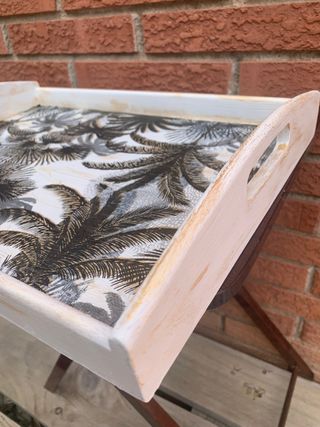 BANDEJA DE MADERA DECORADA DISPONIBLE!!