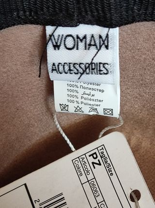 cappello donna beige