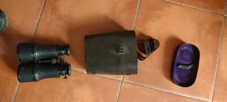 Prismáticos muy antiguos de coleccionista