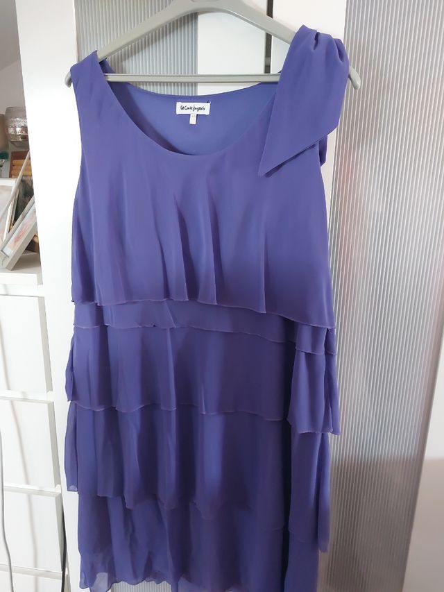 VESTIDO MORADO PARA EVENTOS