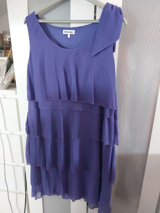 VESTIDO MORADO PARA EVENTOS