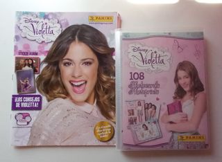 Álbum Violetta Disney Photocards y Sticker