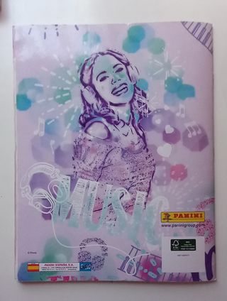 Álbum Violetta Disney Photocards y Sticker
