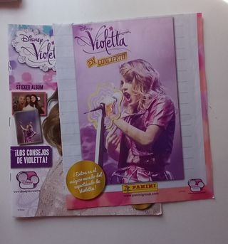 Álbum Violetta Disney Photocards y Sticker