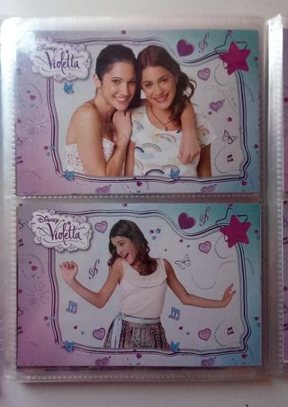 Álbum Violetta Disney Photocards y Sticker